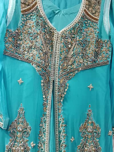 3 piece fancy gown  medium size