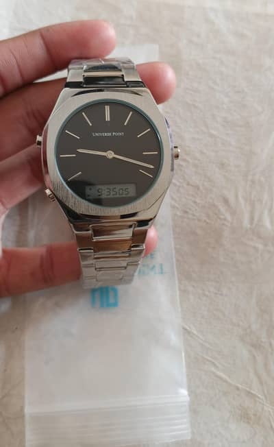 Universe Point Automatic Watch with Digital watch