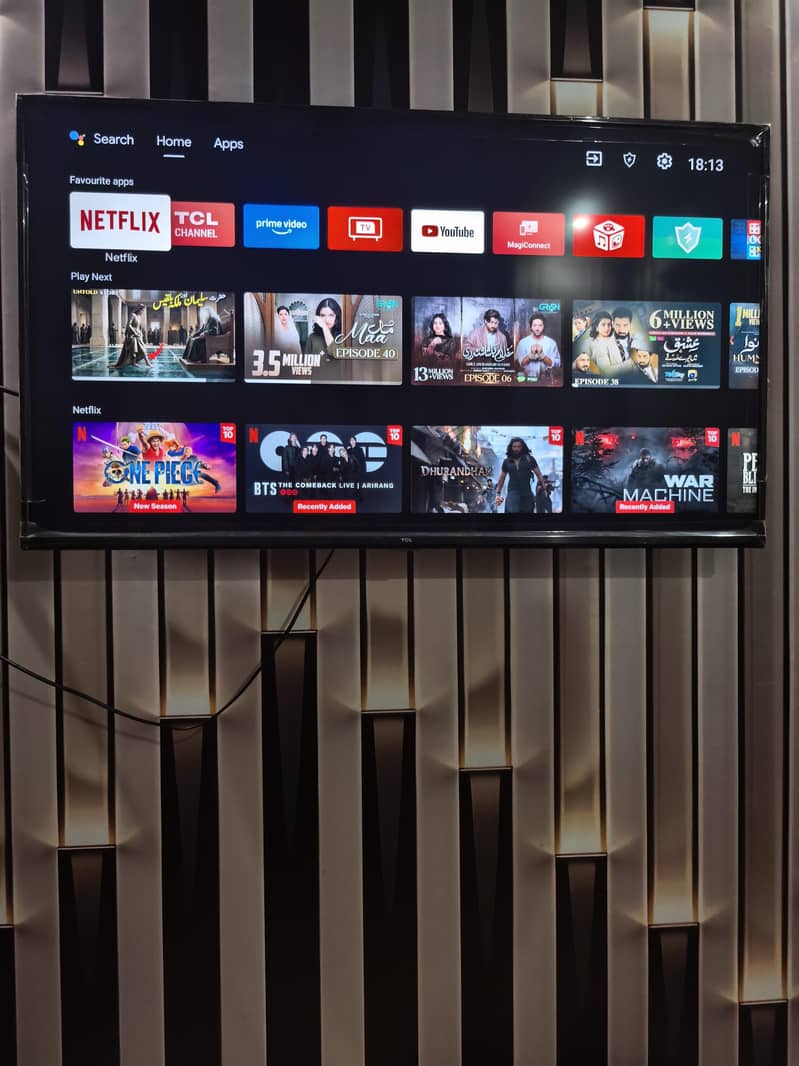 TCL 50 Inch Smart LED TV–4K UHD | Android | WiFi 2