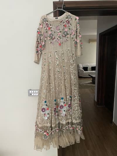 Wedding party long frock