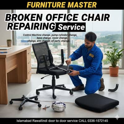 office chair repair and parts Rawalpindi Islamabad 0336-1572145