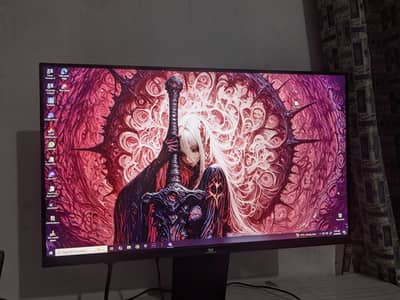 100/120hz 1080p bezel less led 24 inch monitor
