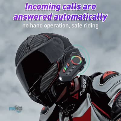 K06 Motorcycle Helmet Bluetooth Headset – Wireless Hands-Free Calling,