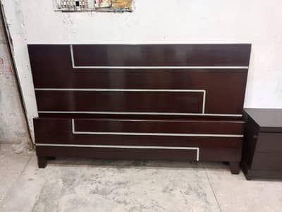 simple and decent double bed available WhatsApp 0312 0791309