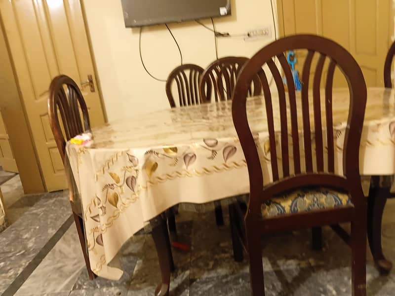 Dining table set 6
