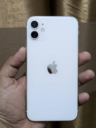 IPHONE 11  JV | WHITE  COLOR | GENUINE BATTERY HEALTH  98%