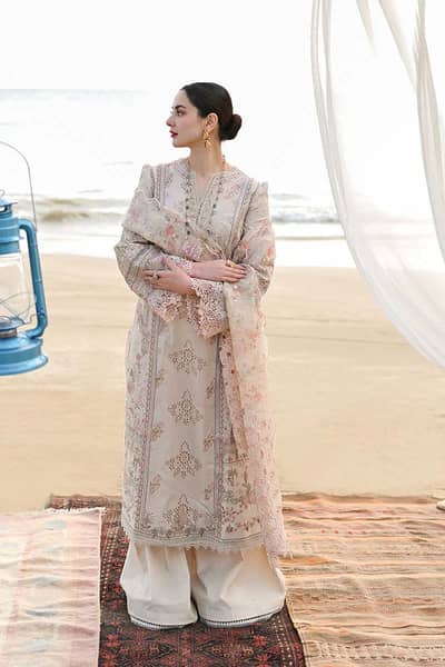 qalamkar luxury lawn'23 KHANSA