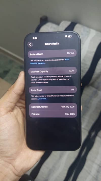 Iphone 16pro max 10/10 100battery