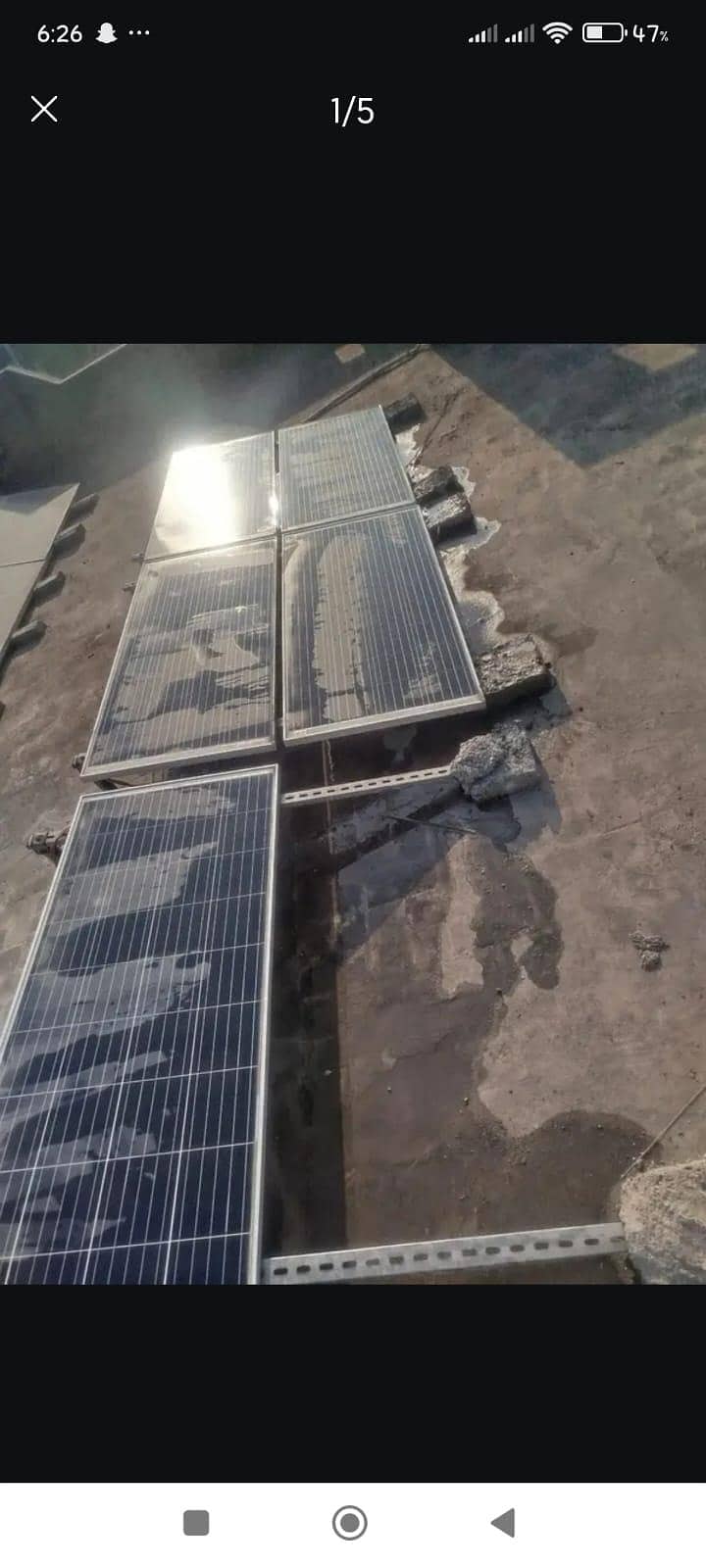 + solar panel. + controller 1