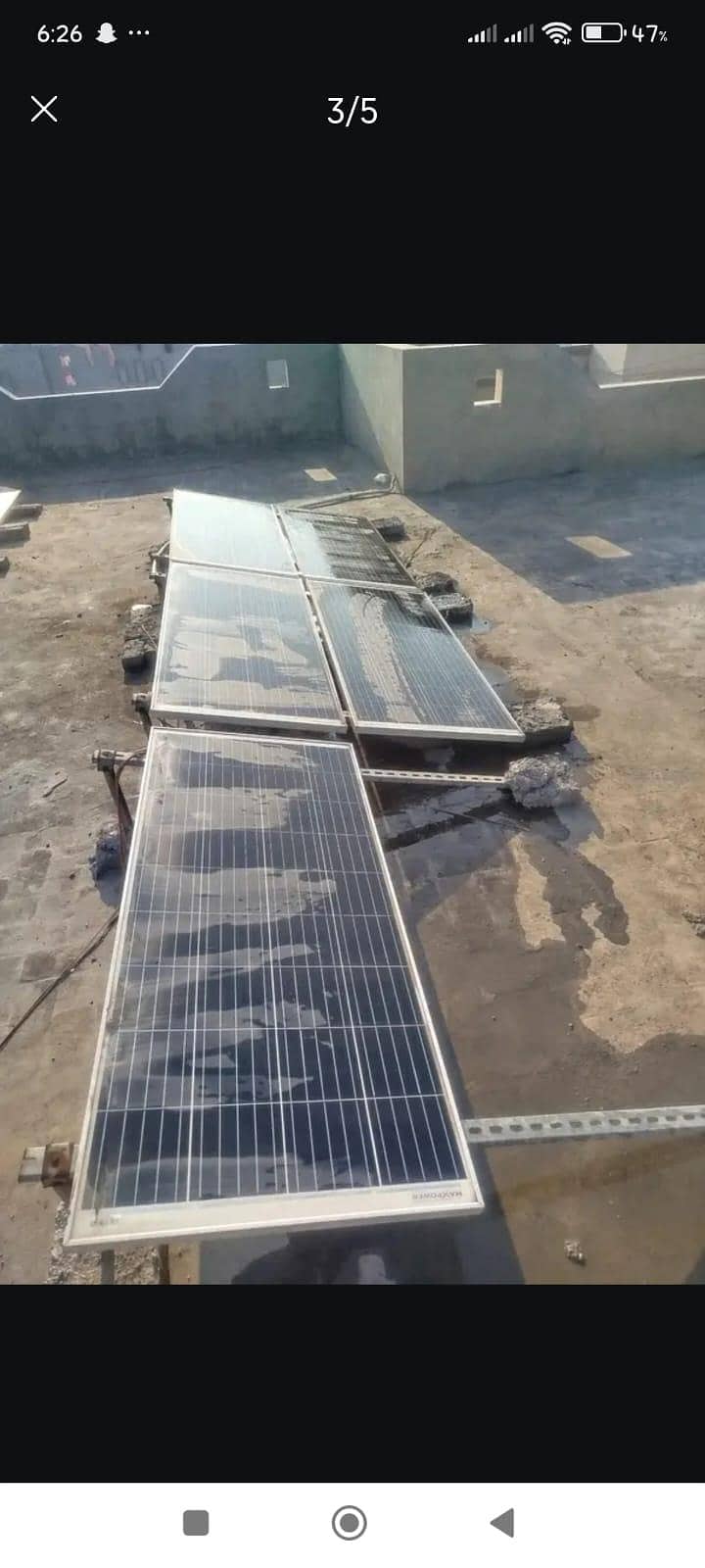 + solar panel. + controller 2