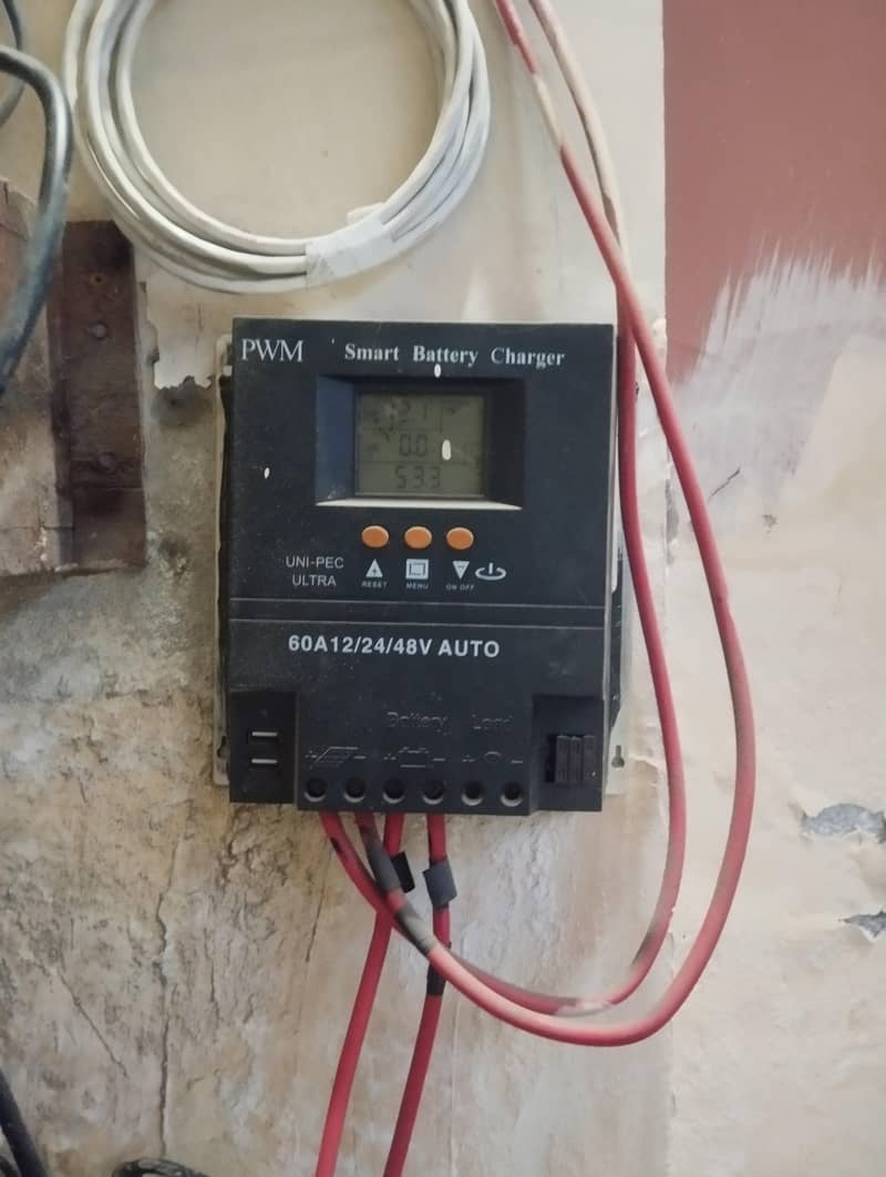 + solar panel. + controller 3