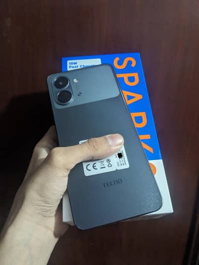 Tecno Spark Go 3 4+4/64 with box | 13 months warranty