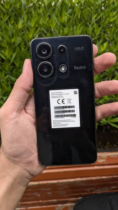 ReRedmi Note 13 8GB 256GB Clean Condition Box Available