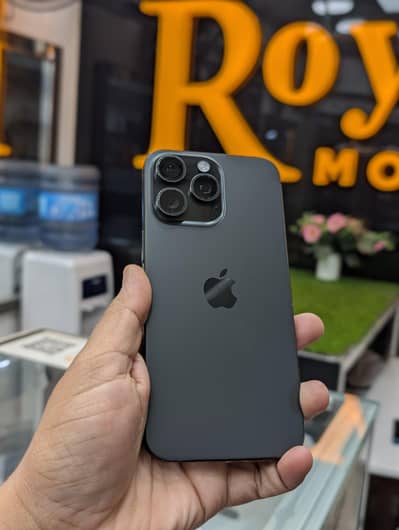 Apple iphone 15 pro max sim locked waterpack 100% original phone