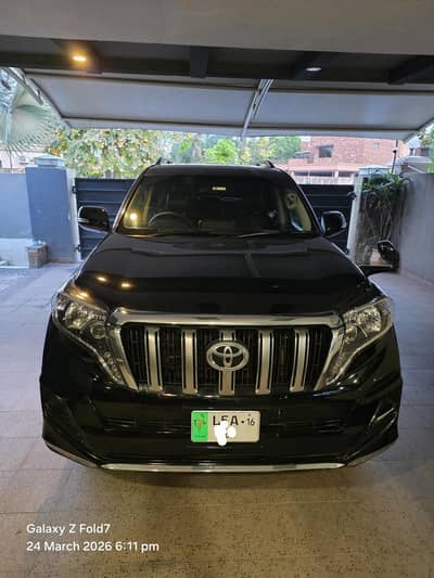 Toyota Prado TZ 4.0 7 SEATER without sunroof Model 2011 register 2016