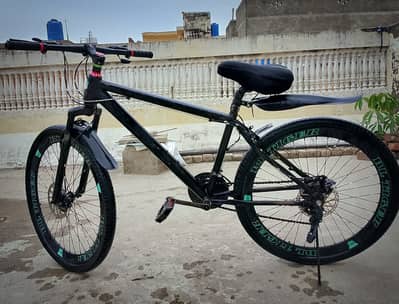 Black tiger cycle sport deference looking bohat acha price