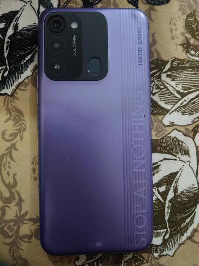 tecno spark 8 c urgent sale with box