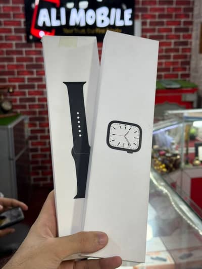 Apple watch series 7 black colour 45MM