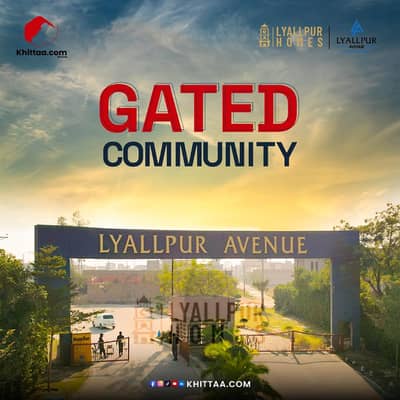 Get Possession On 25% 5Marla Plots In Lyallpur Avenue 1.5 Year Payment Plan