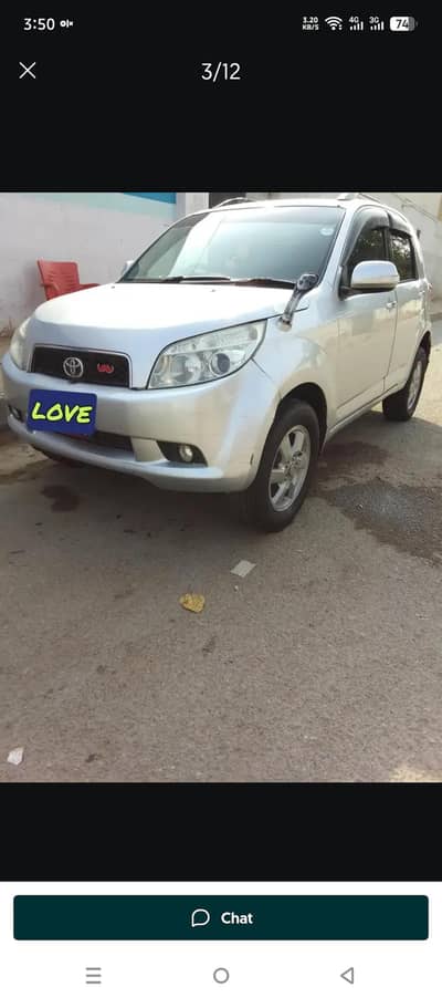 Toyota Rush 2007.2013 model for sale