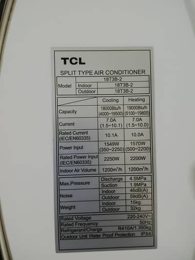 TCL Ac For Sale