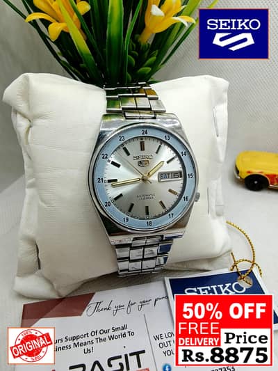 Seiko 5 Citizen Orient Automatic Pre-Owned watch Japan 03161737353