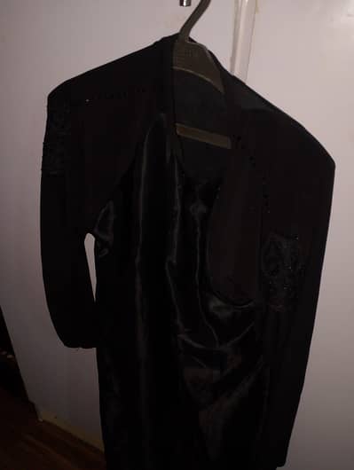 Imported black abaya