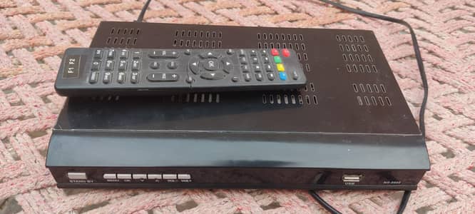 Dish antenna with Reciver