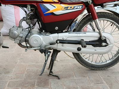 Honda 70cc abi number nhi  lagaia