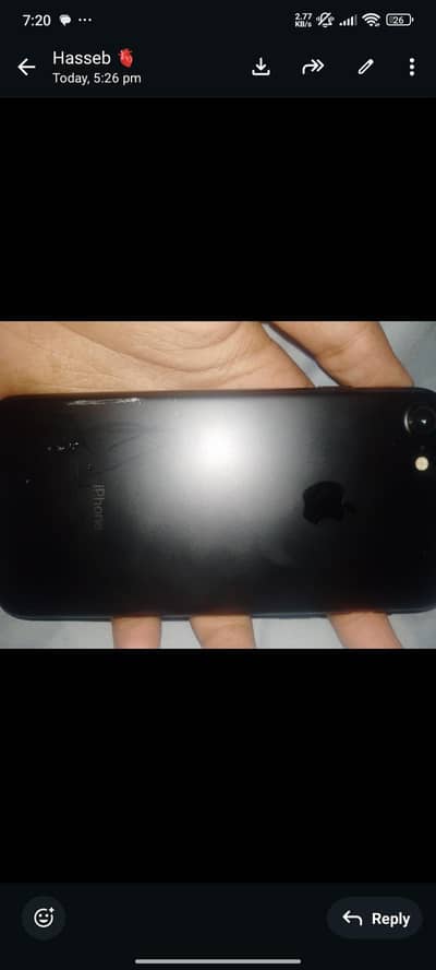 iPhone 7 non pta waterpack 78% battery health. original 32 gb