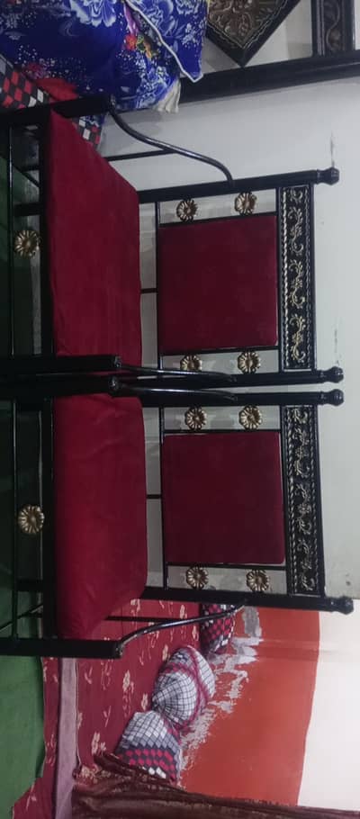 iron sofa set 5 seater