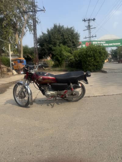 Honda 125cg 21 model lush condition