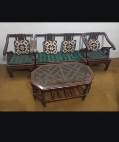 Sofa Set + Table