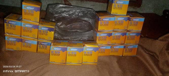Oil Filter HONDA N/M 3 PIECES  SUZUKI,MEHRAN 10 Pieces  TOYOTA XLI 8