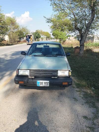 NISSAN SUNNY 1983 MODEL WITH  ORIGINAL DIESEL ENGINE