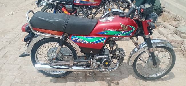 Honda CD70 model 14 copy letter ok 0307,5733,551