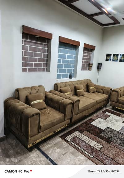 slightly used 6 seater sofa for sale.