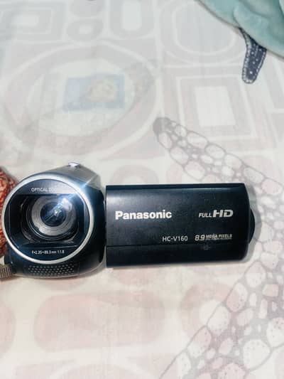 Panasonic HC-V160 Full HD Digital Camcorder - 77x Intelligent Zoom