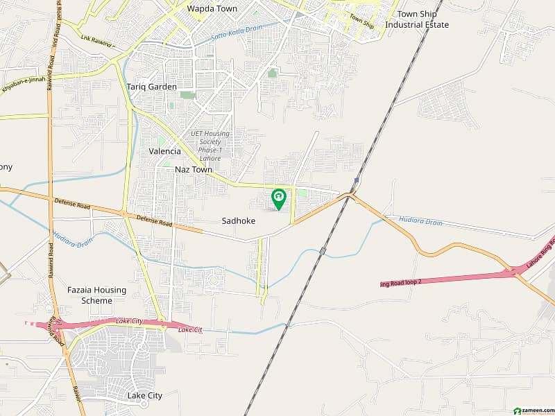 9.28 marla plot facing kanal plot 0