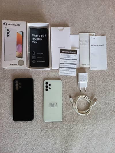 Samsung A32 Complete Box Like New