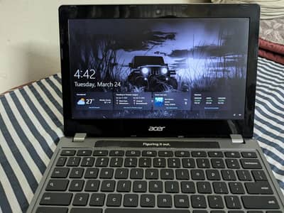 My Acer Chromebook C740 4/128 – Fast NVMe + Windows 10 Activated