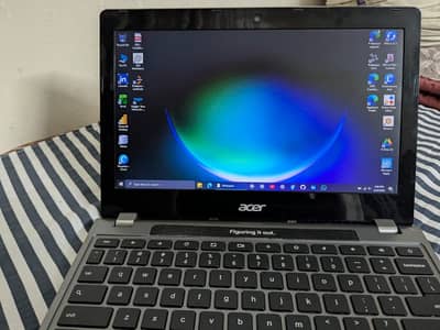 My Acer Chromebook C740 4/128 – Fast NVMe + Windows 10 Activated