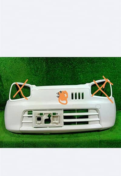 Suzuki alto Bumper  White color code 26U
