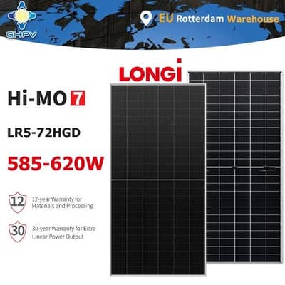 longi solar 620watt 585watt