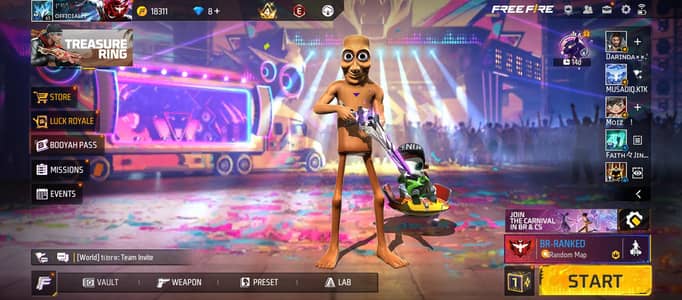 FF id for sale (fully option id)