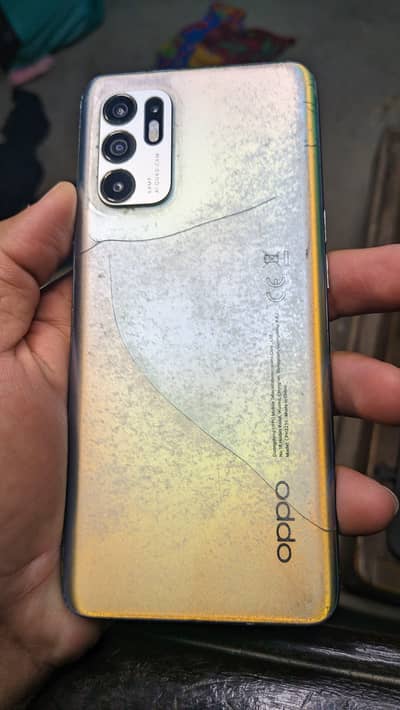 Reno 6 With Box Camera Phone Official PTA Exchange possible Shaded