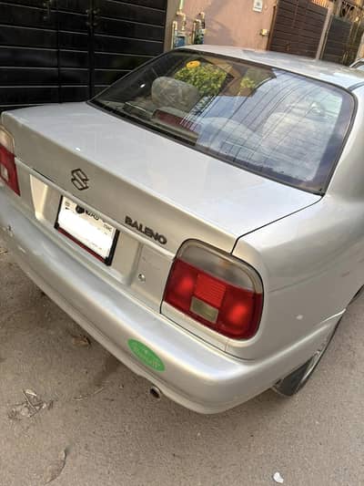 Suzuki Baleno JXR 2005 Model Silver Colour Almost Genuine