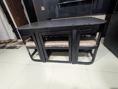 six seater dining table