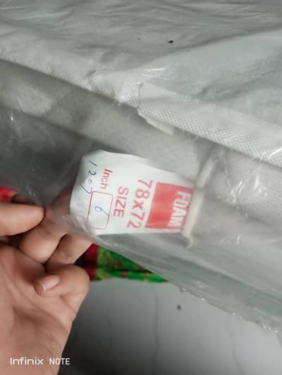 6 inches asli five star medicated mattress