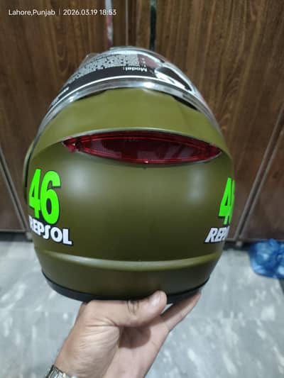 Flip up helmet